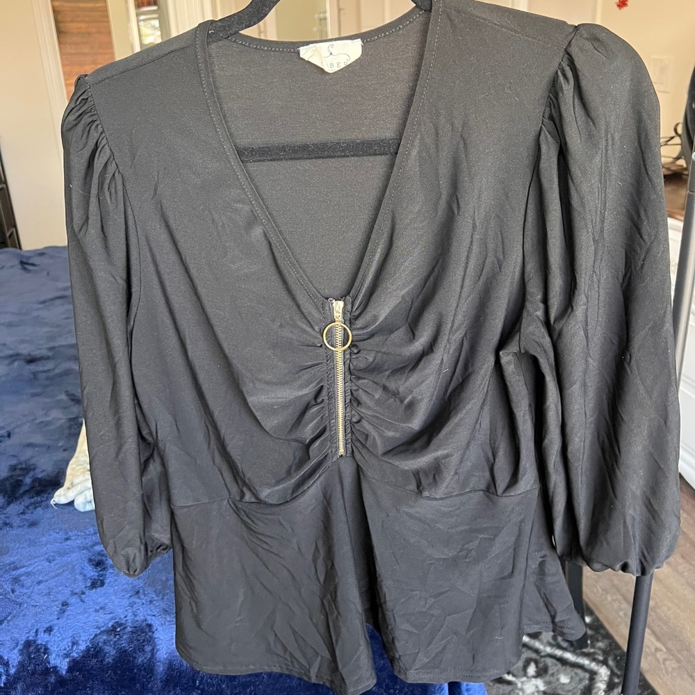 Black Ember blouse